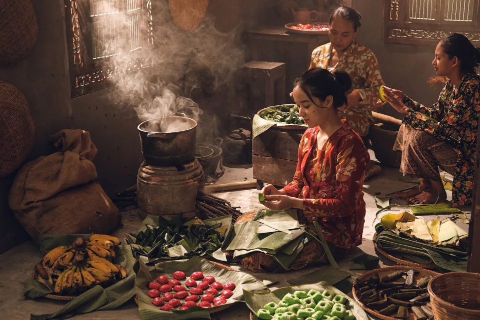 Không gian quán buổi sáng